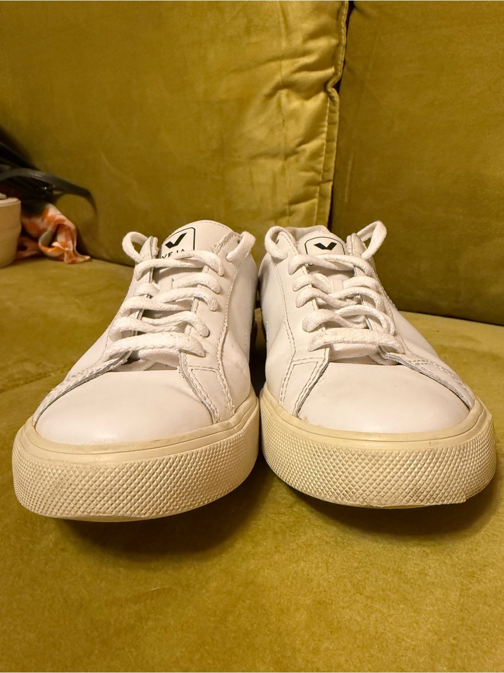 Veja Esplar Sneakers, white leather, size 39, US8 - Picture 6 of 6